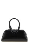 small antigona east-west box leather and shiny antigona cube handbag in long