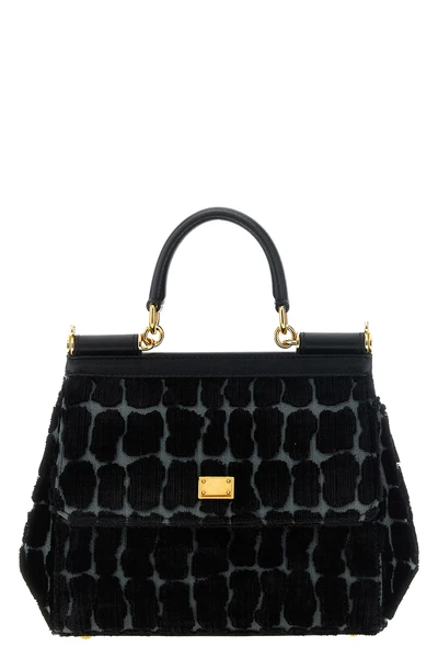 the dolcegabbana sicily small handbag defines the codes of structured eleganc