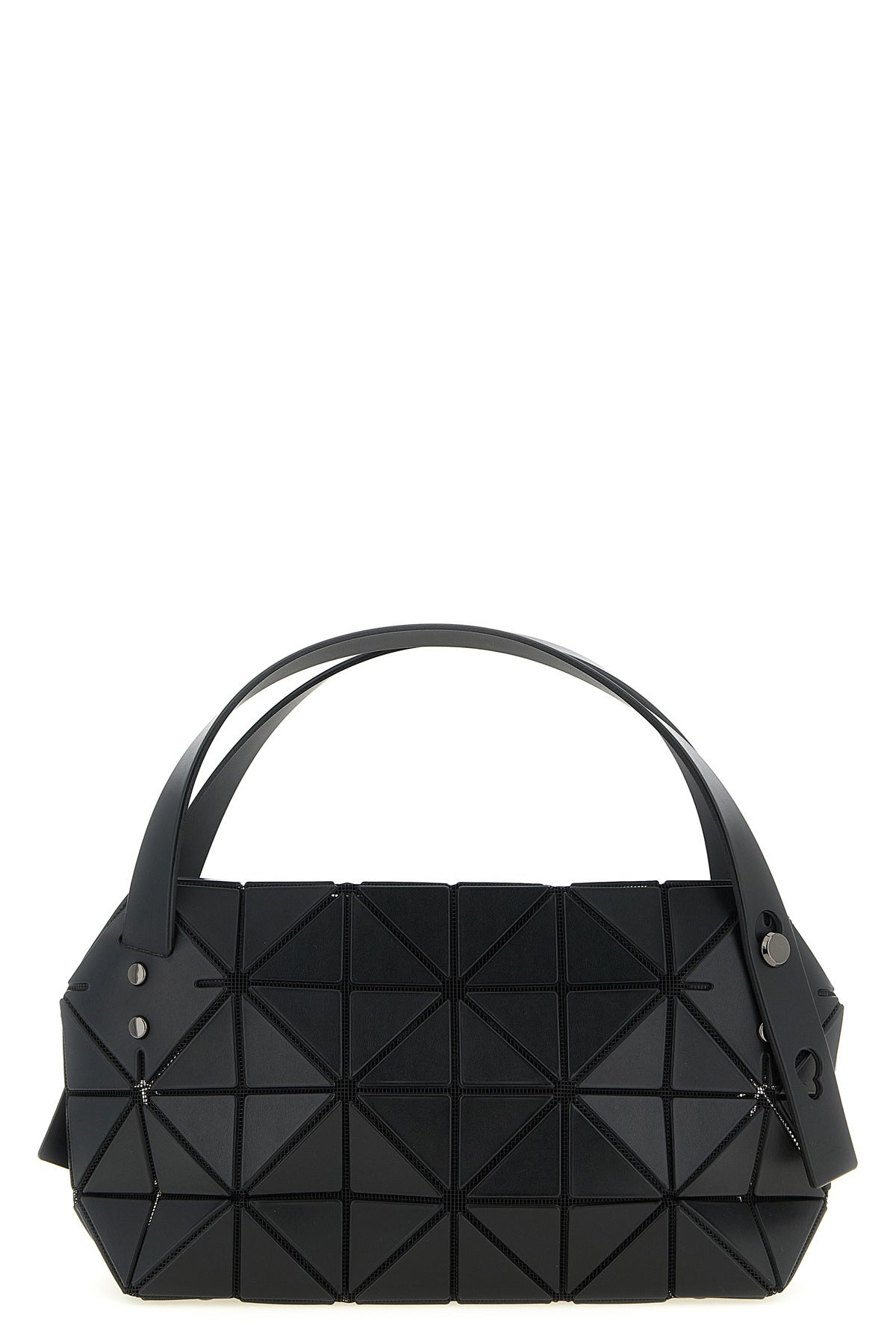 BAO BAO ISSEY MIYAKE OS boston handbag in mesh fabric and matt effect pvc