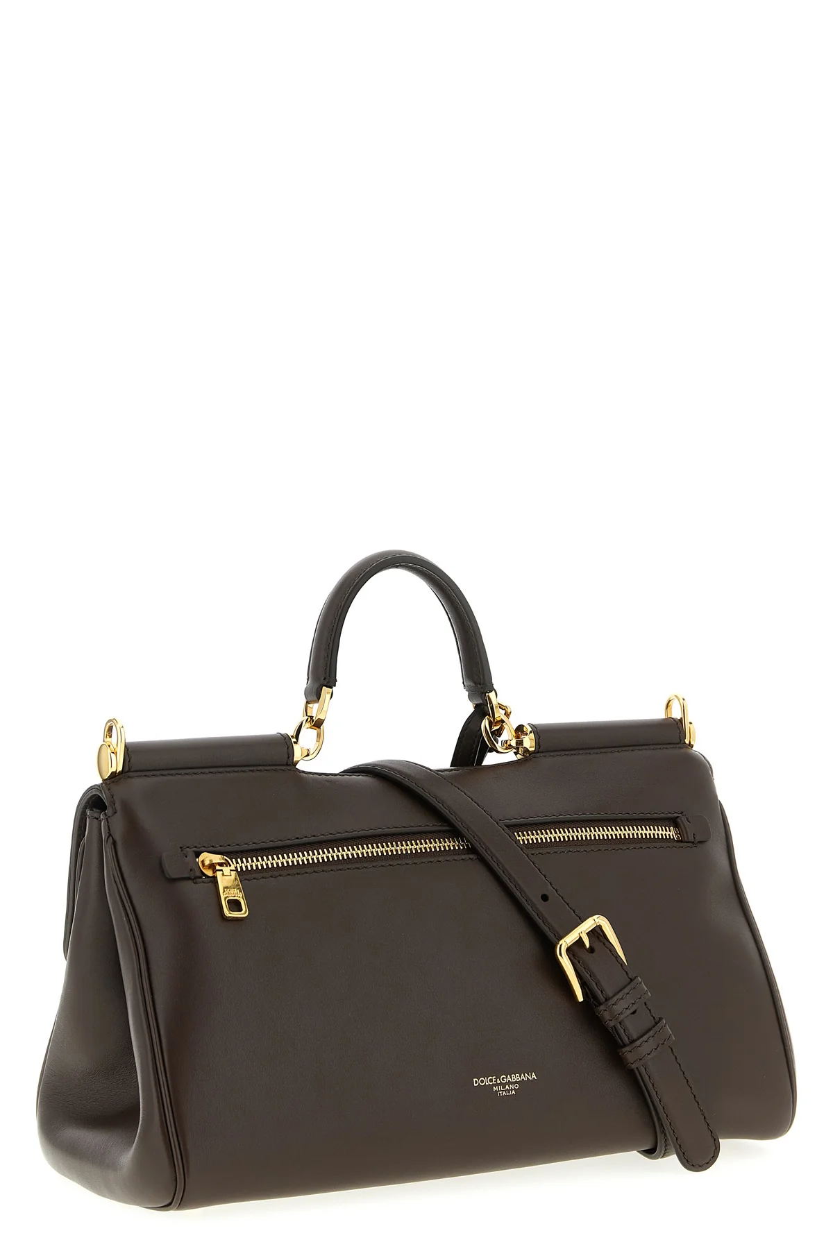 my sicily plongé calf leather handbag