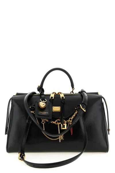 vittoria medium handbag in calf leather