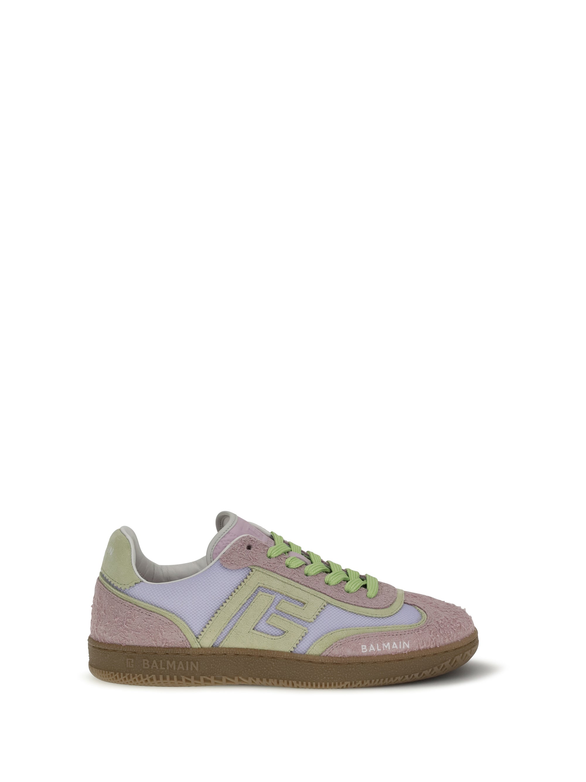 BALMAIN 37 swan sneakers 