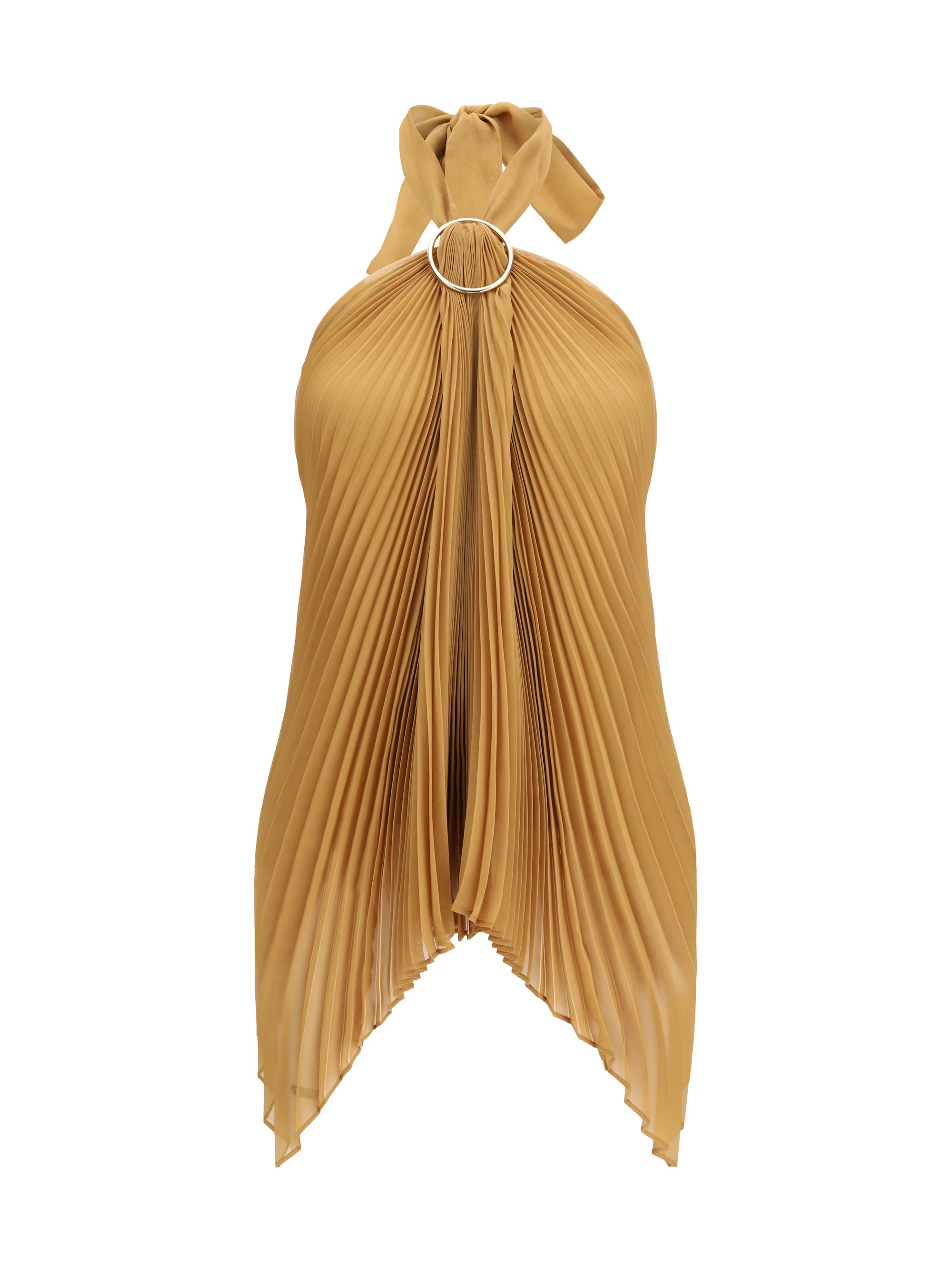 PIANOFORTE- MAX MARA 40 plissé chiffon top