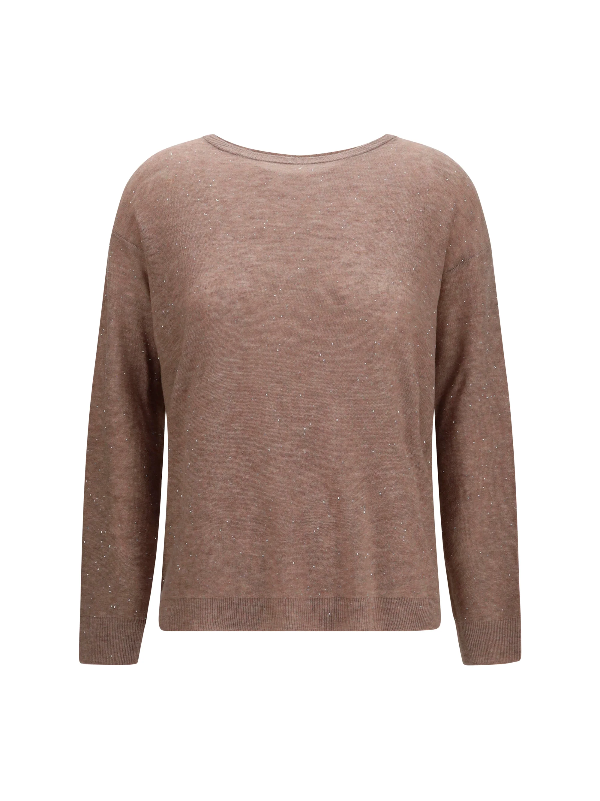sequin-embellished sweater