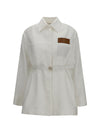 linen and cotton belted jacket