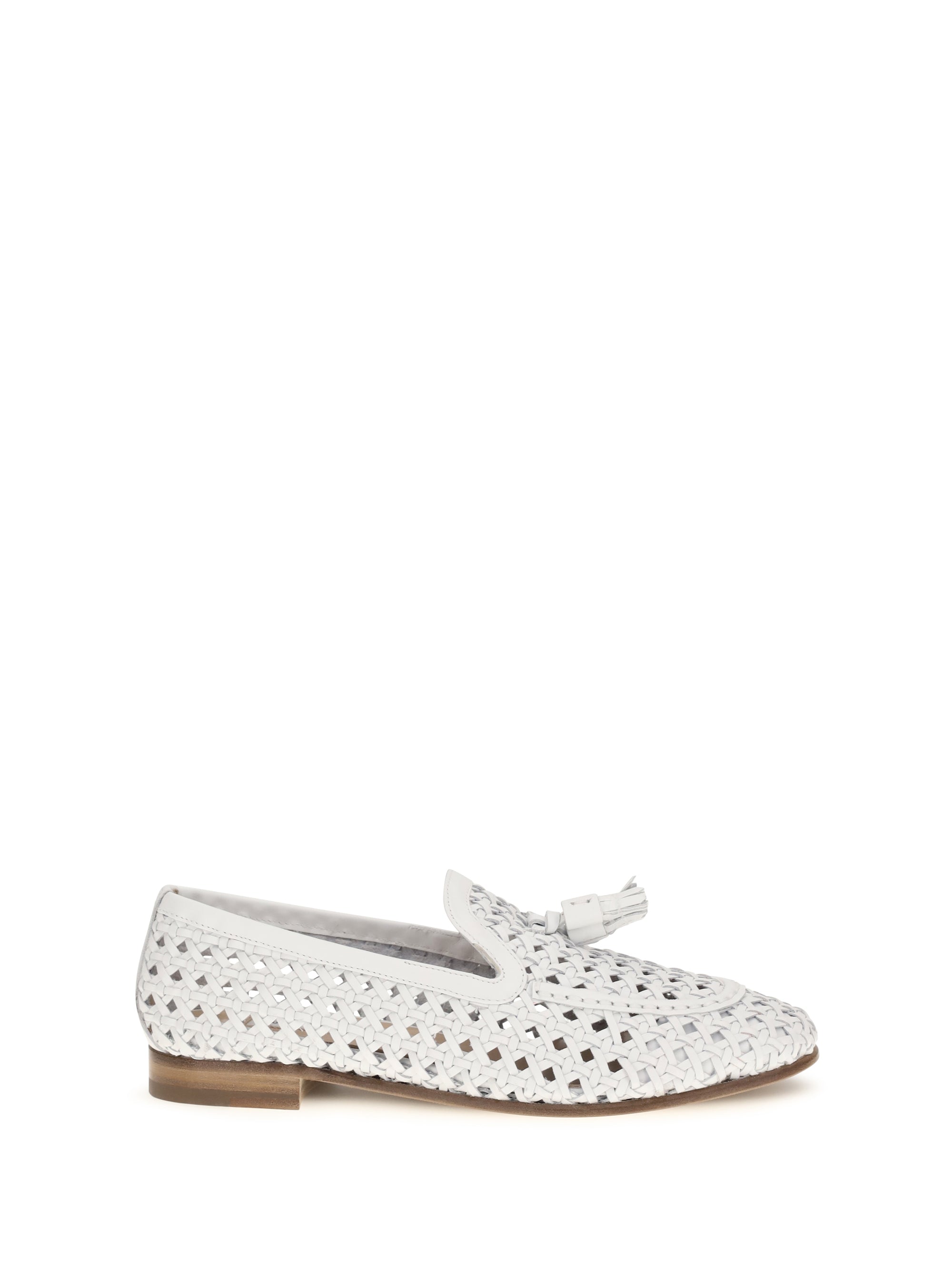leather loafers