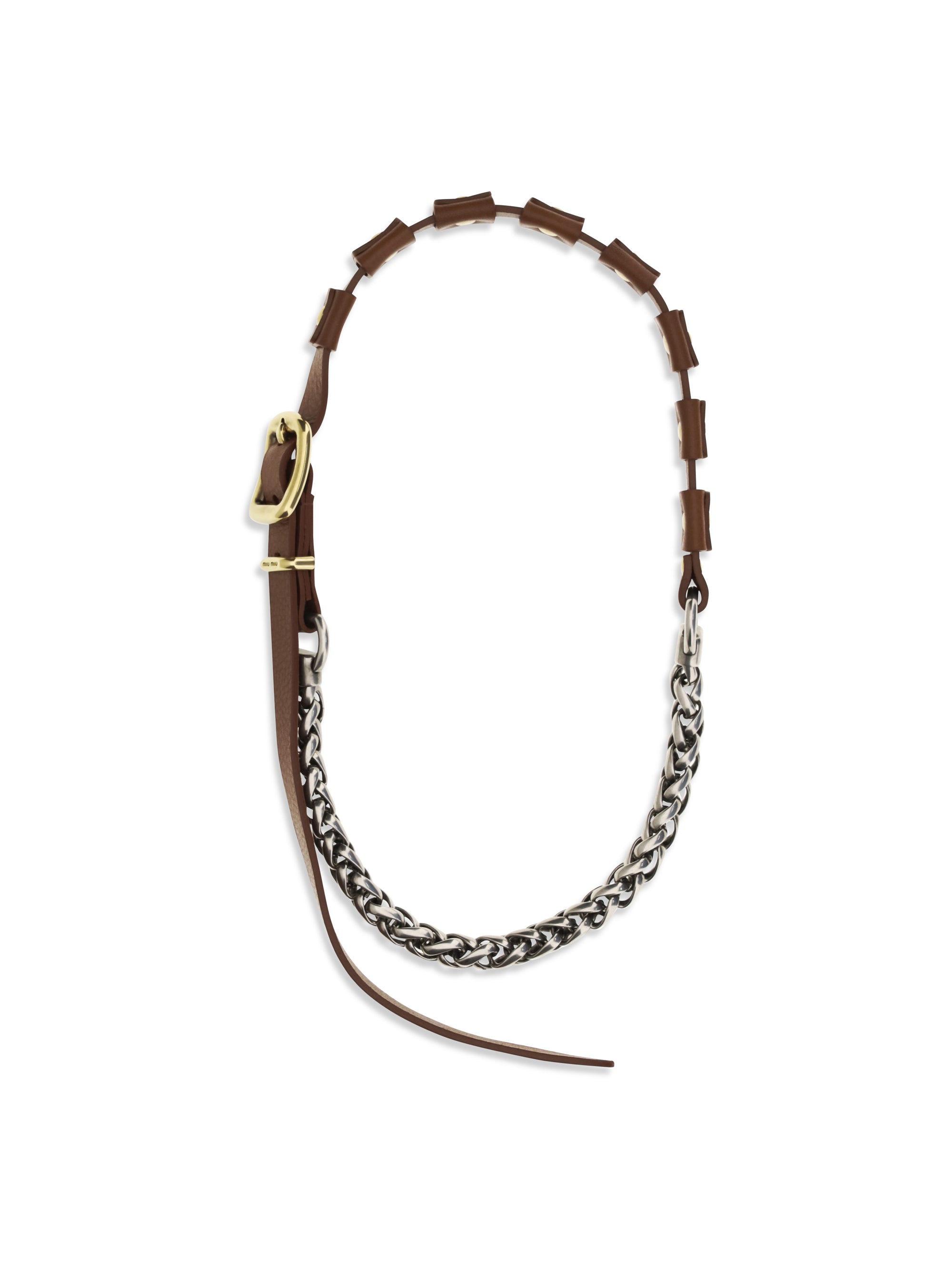 leather necklace
