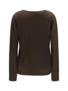 v-neck cashmere-blend sweater