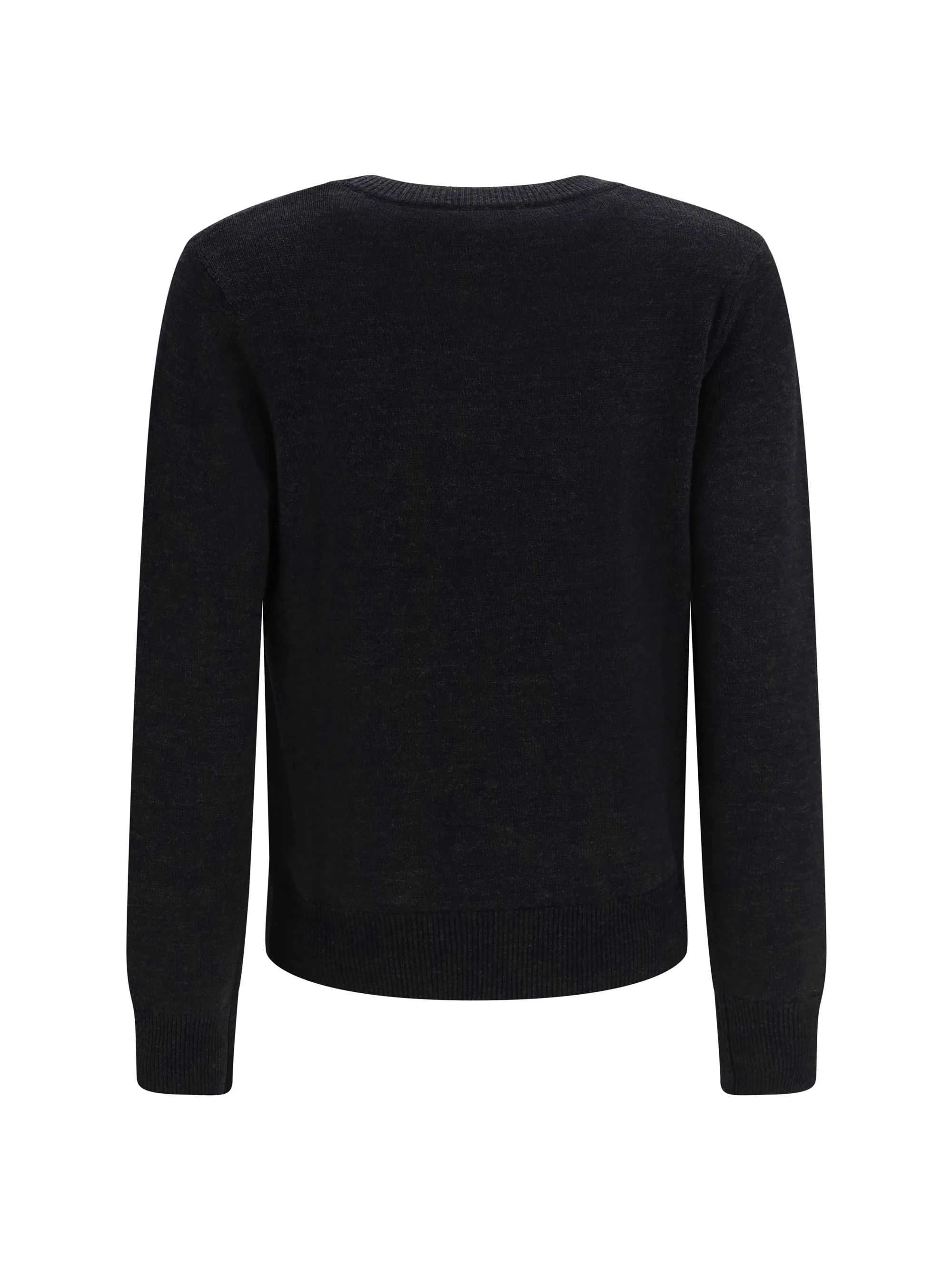 GANNI M wool sweater with crochet flower