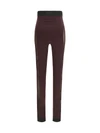sheer detail leggings