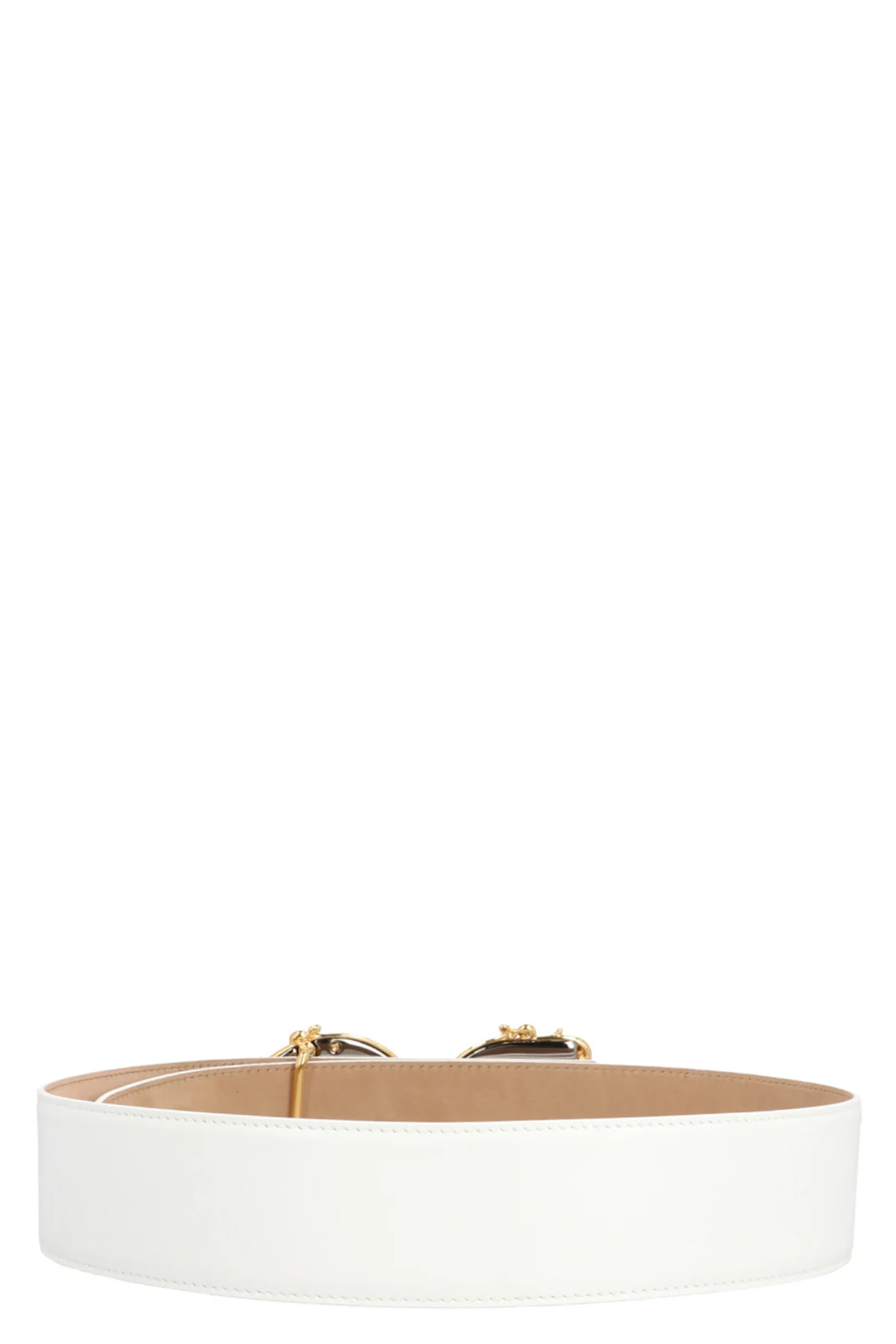 dolce & gabbana dg barocco belt in logo lux leather
