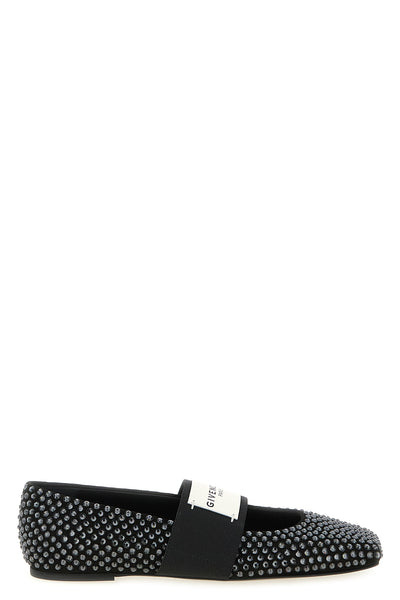 leather ballet flats