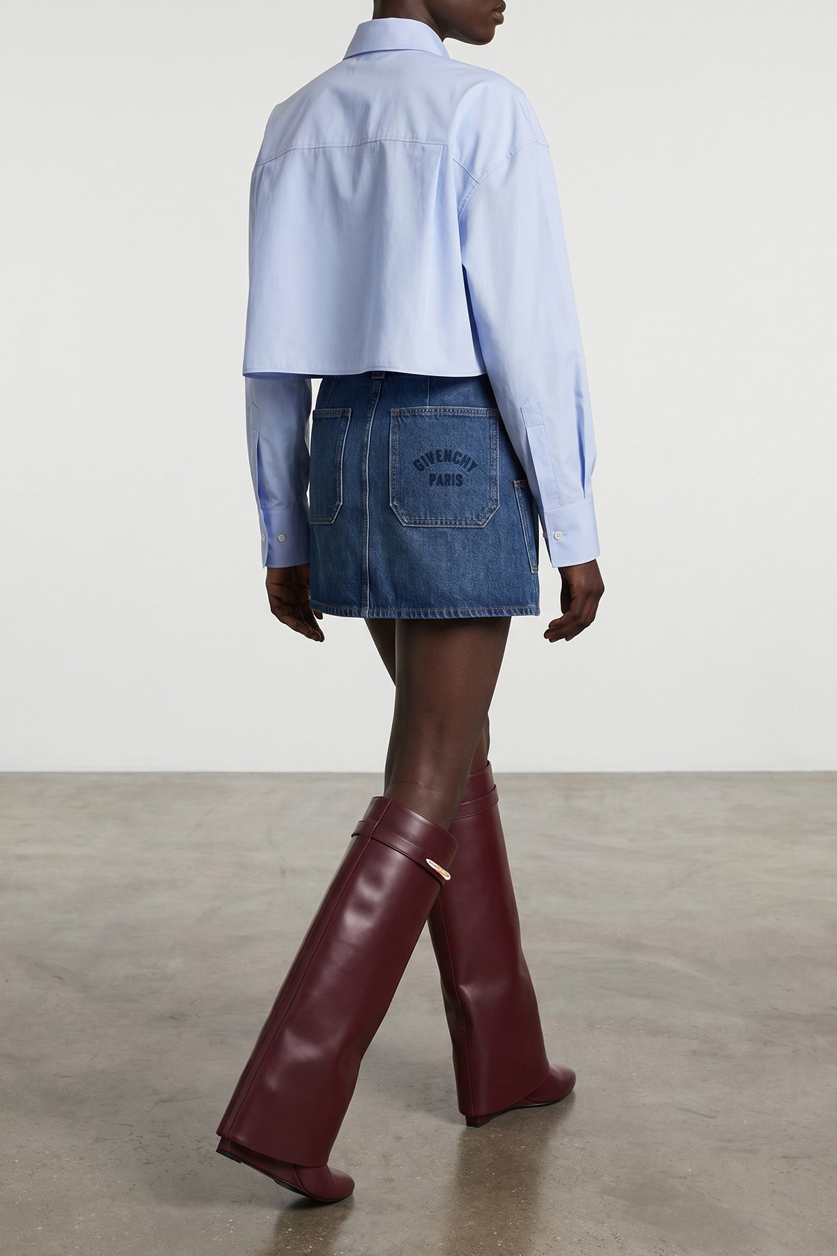 GIVENCHY 37 calf leather boot