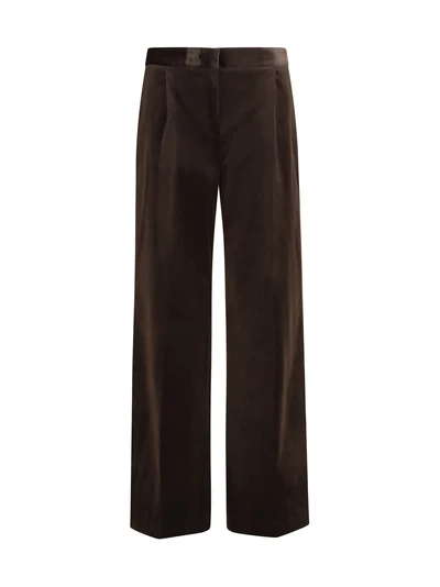 velvet tailored pants