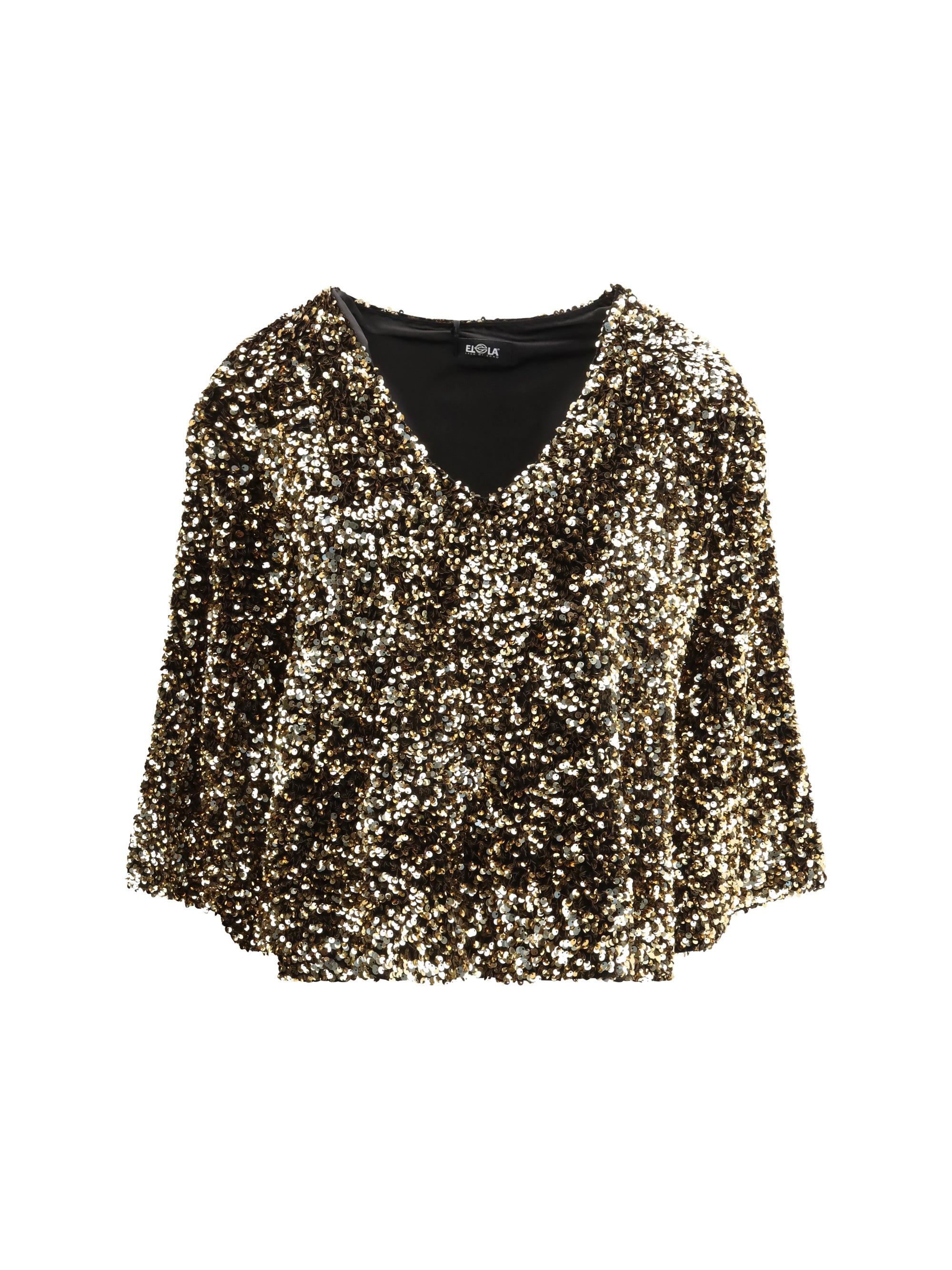 ELLA OS sequined blouse