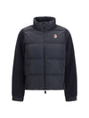 polartec® padded zip-up cardigan