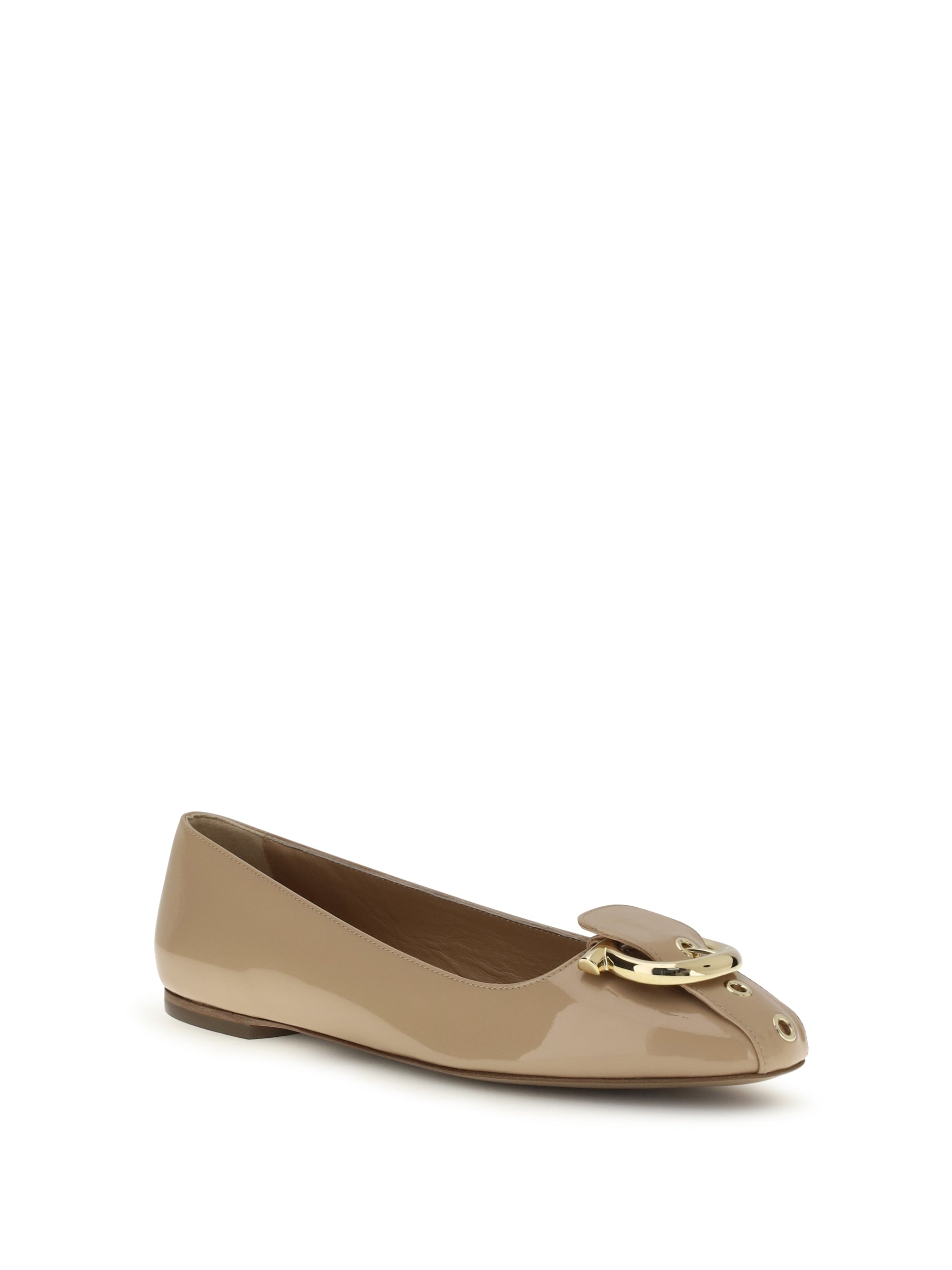 FERRAGAMO 5.5 gancini ballerinas 