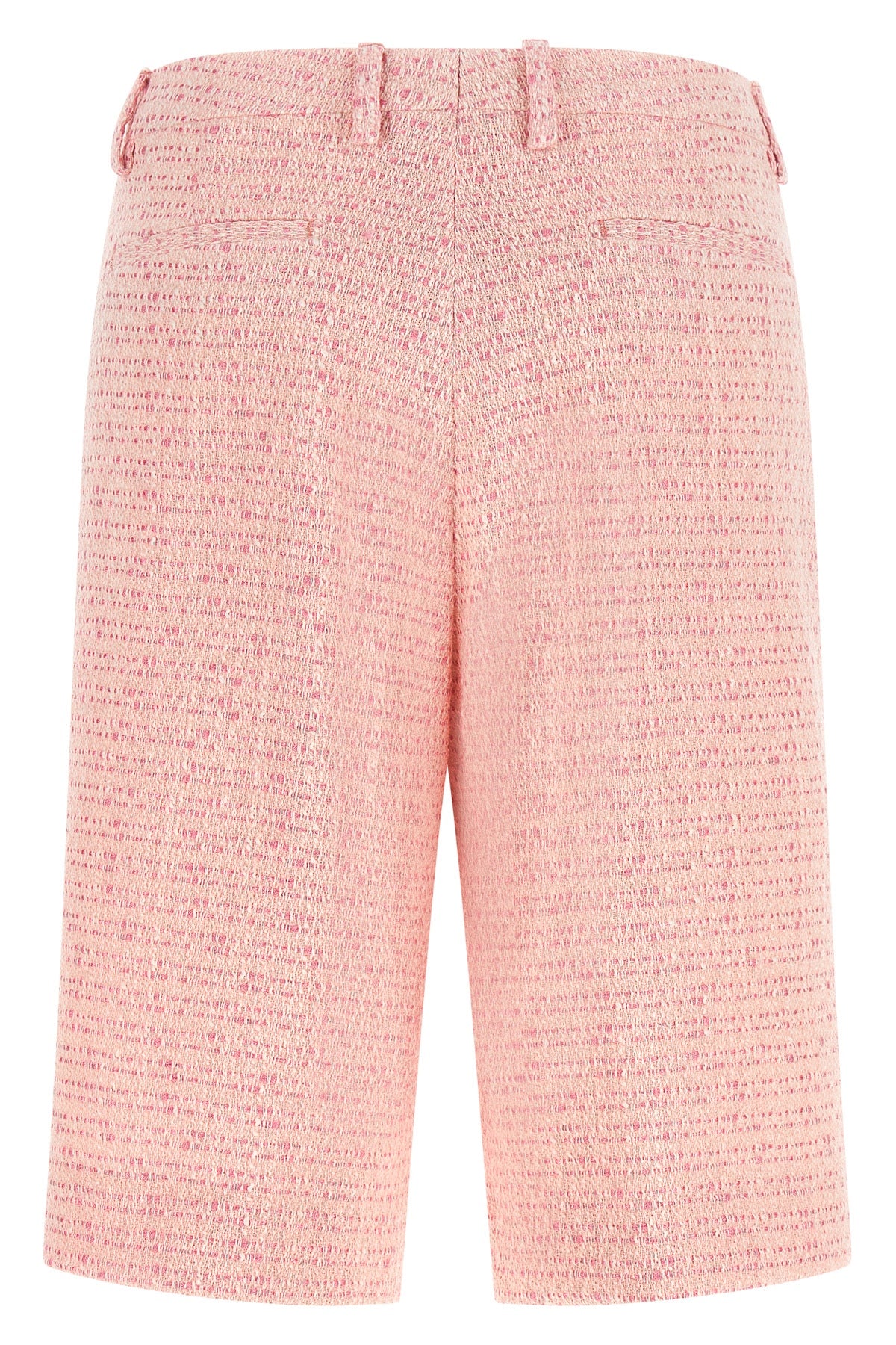 TAGLIATORE 38 effie bermuda shorts in bouclé effect cotton blend
