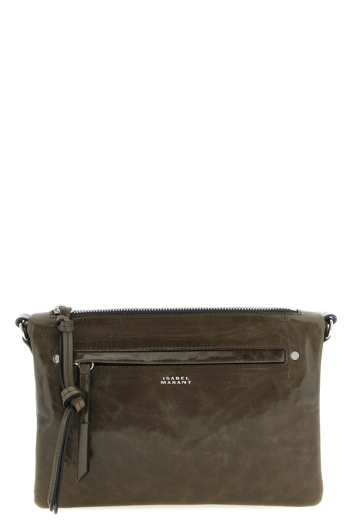 ISABEL MARANT OS winna duo vintage calf leather crossbody bag