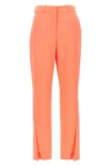 high waist wool pants