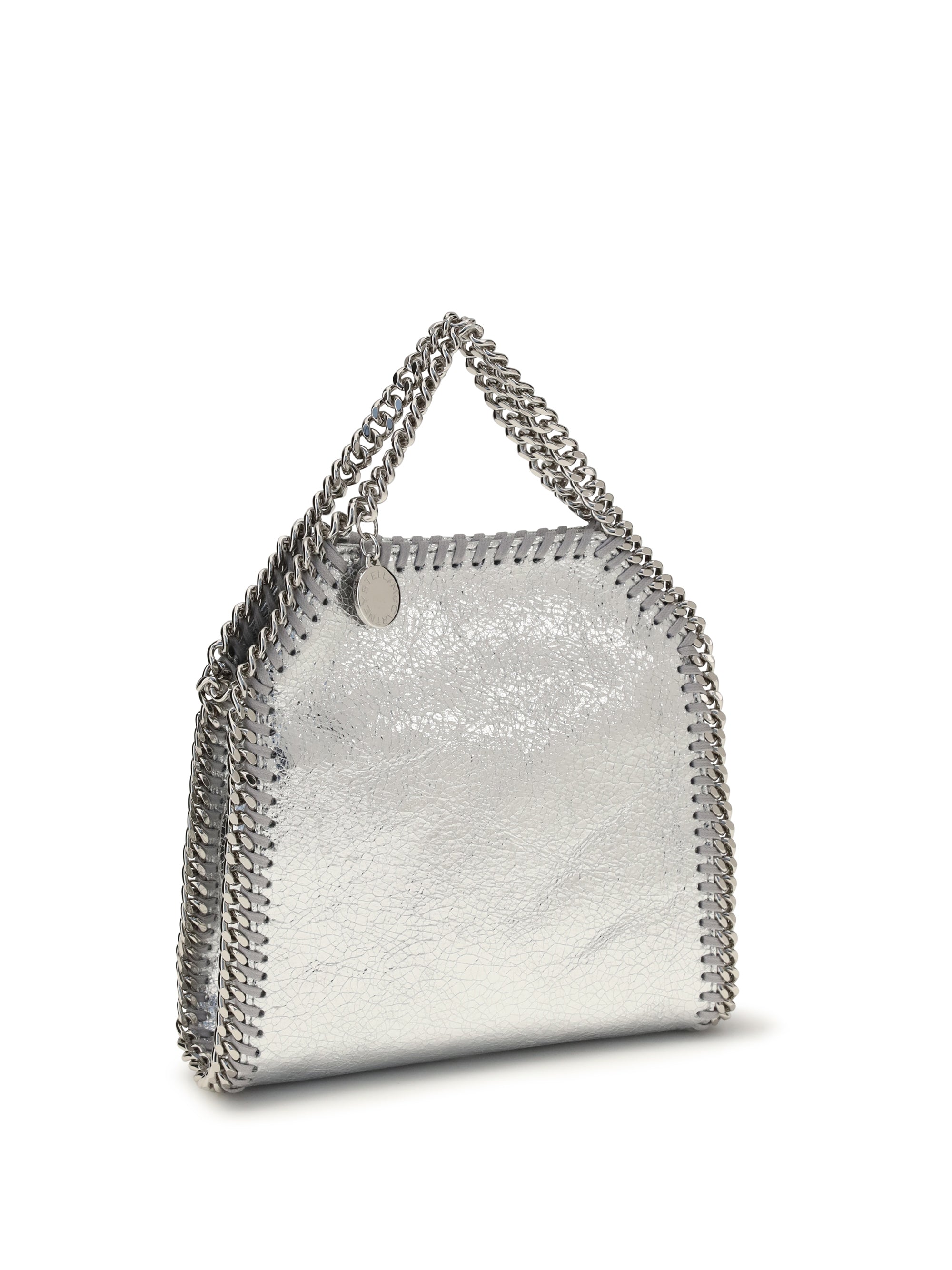 STELLA MCCARTNEY OS metallic falabella handbag