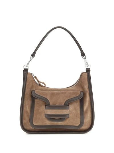 alpha day miss leather shoulder bag