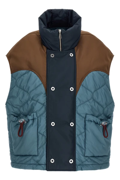 the marbell kate vest redefines the volumes of the contemporary wardrobe throu