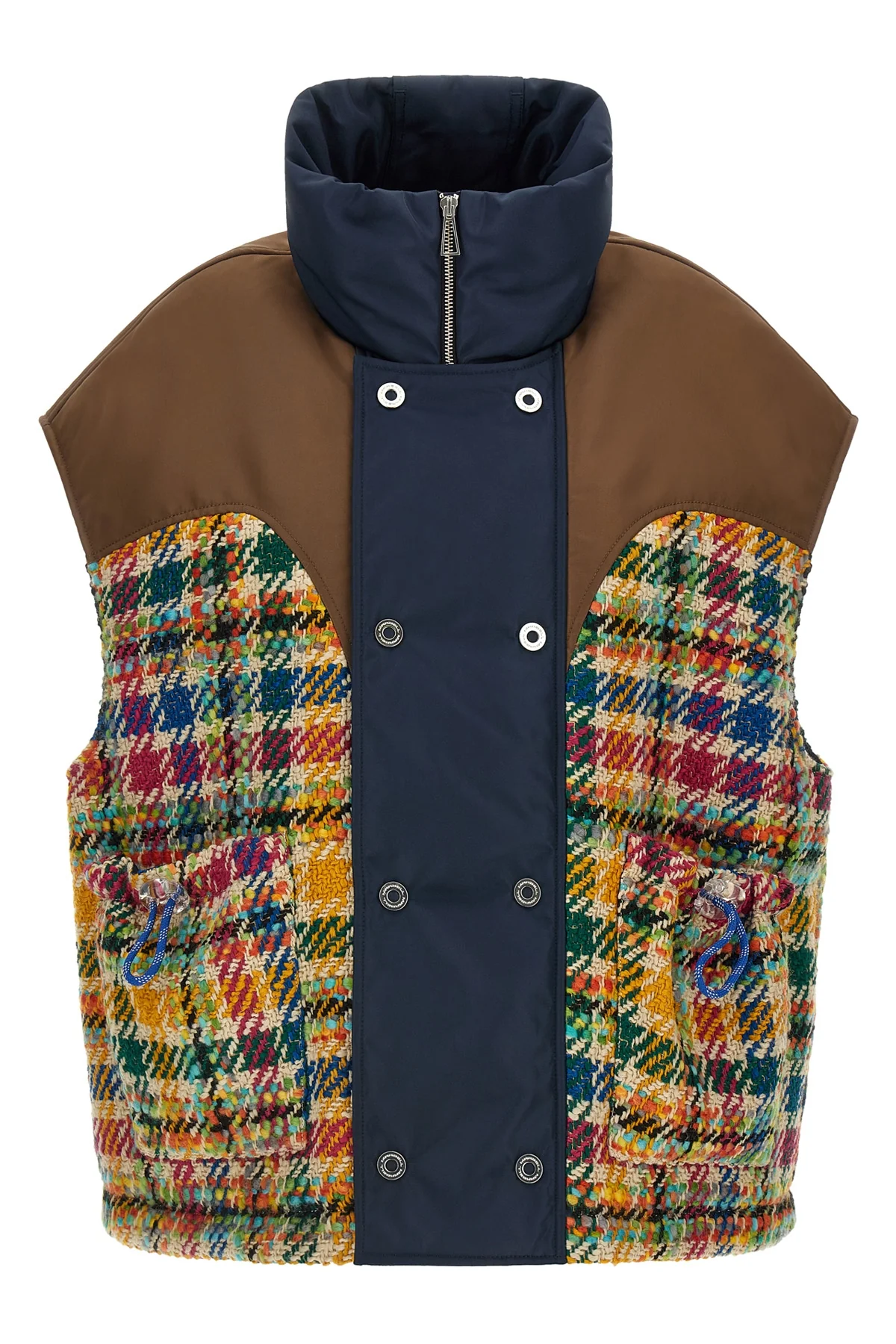 MARBELL 0 the marbell kate vest features a panel construction that skilfully blends cont