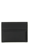 padded calf leather card holder