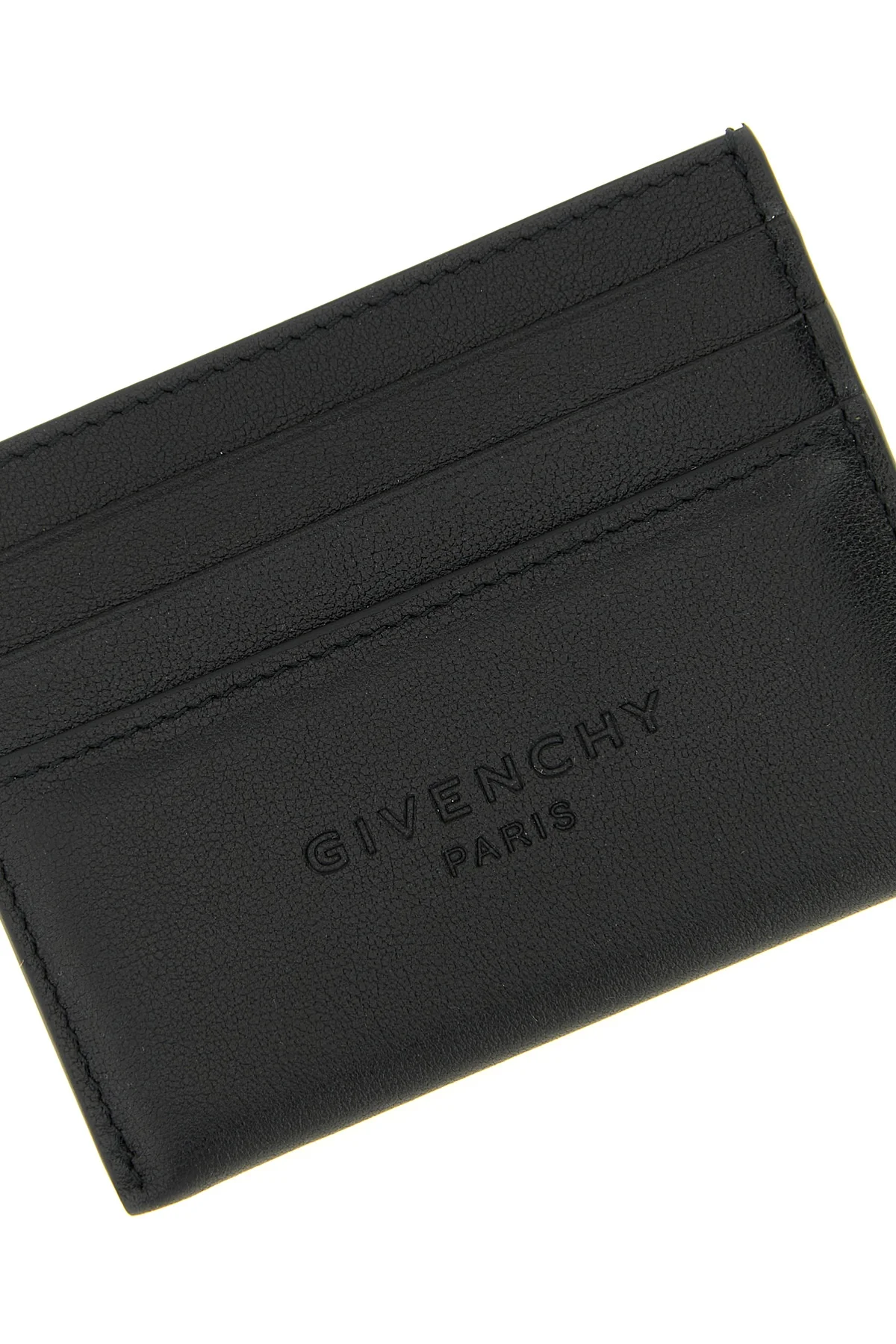 padded calf leather card holder