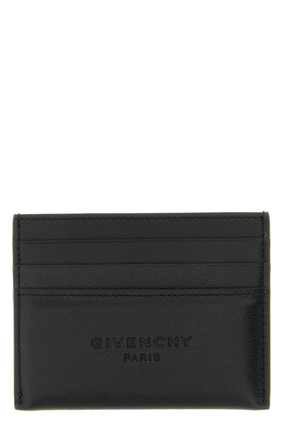 padded calf leather card holder