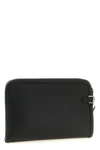 atene clutch bag in plongé calf leather