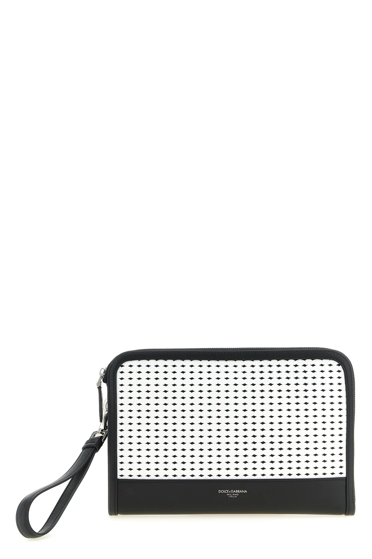 atene clutch bag in plongé calf leather
