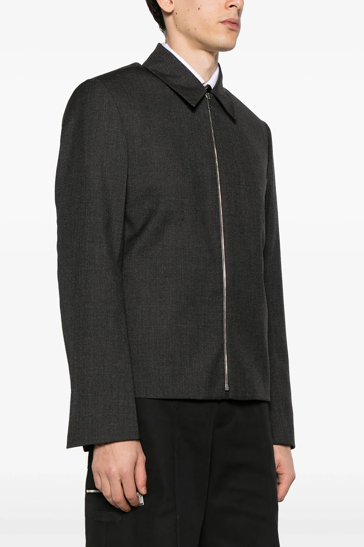 wool blouson