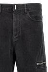 cargo denim jeans