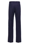 pinstripe wool pants