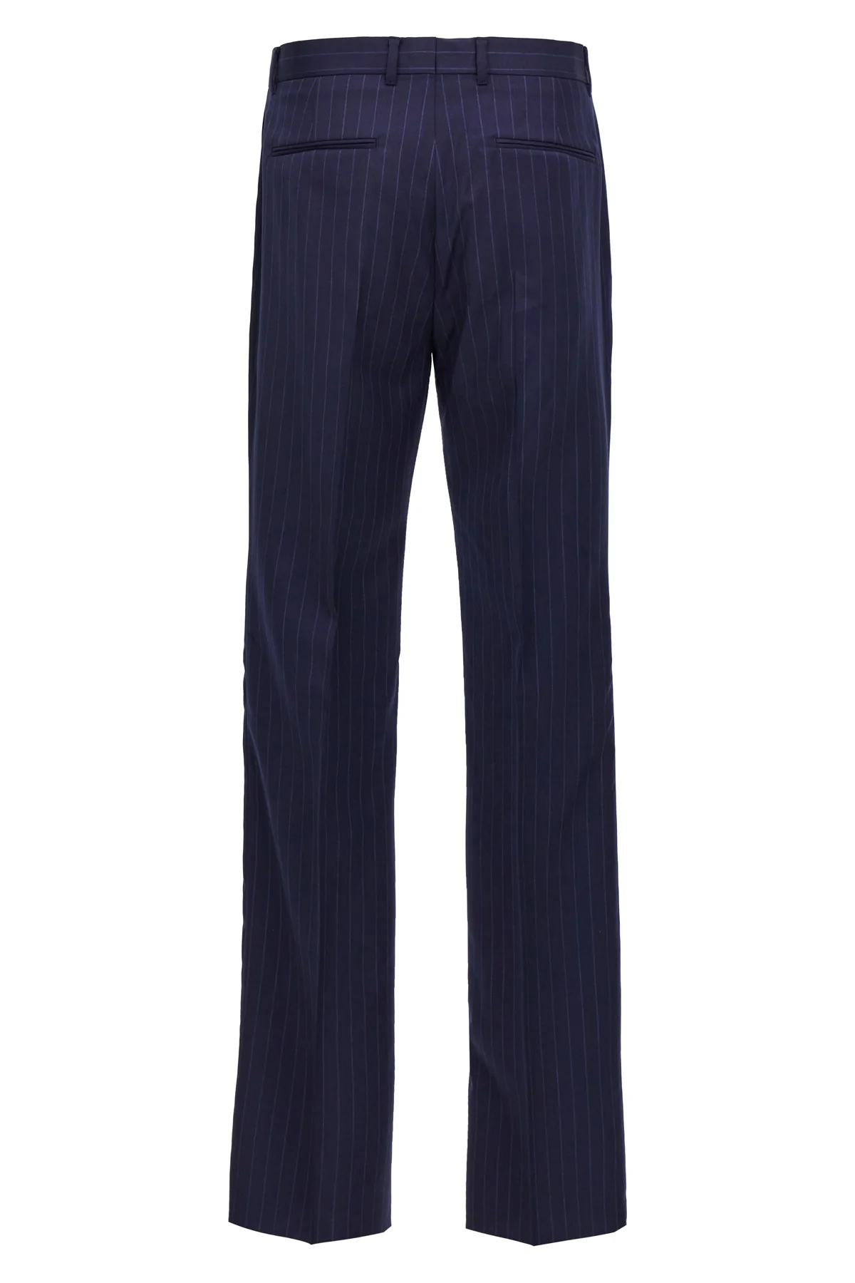 pinstripe wool pants