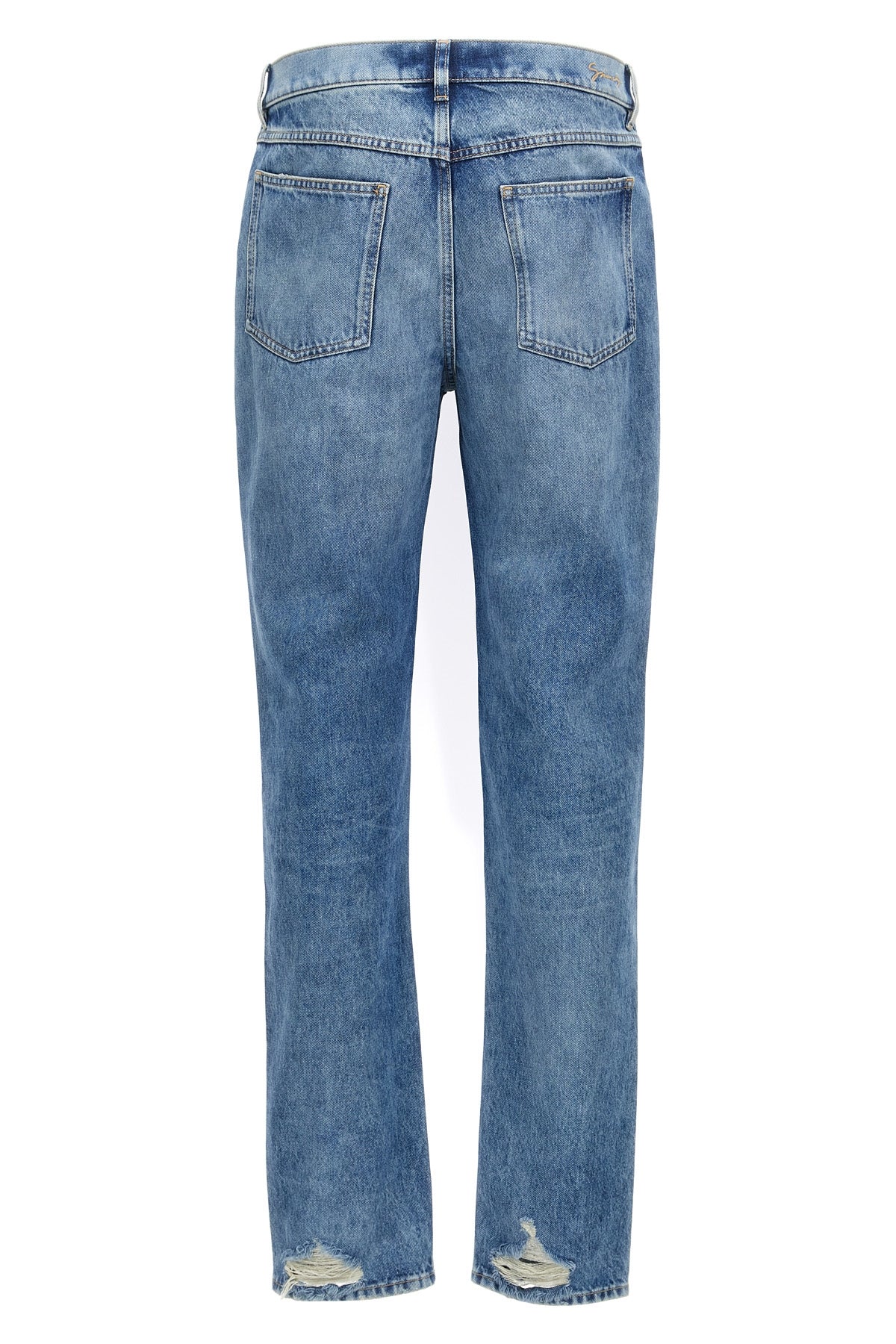 5-pocket cotton denim jeans straight fit