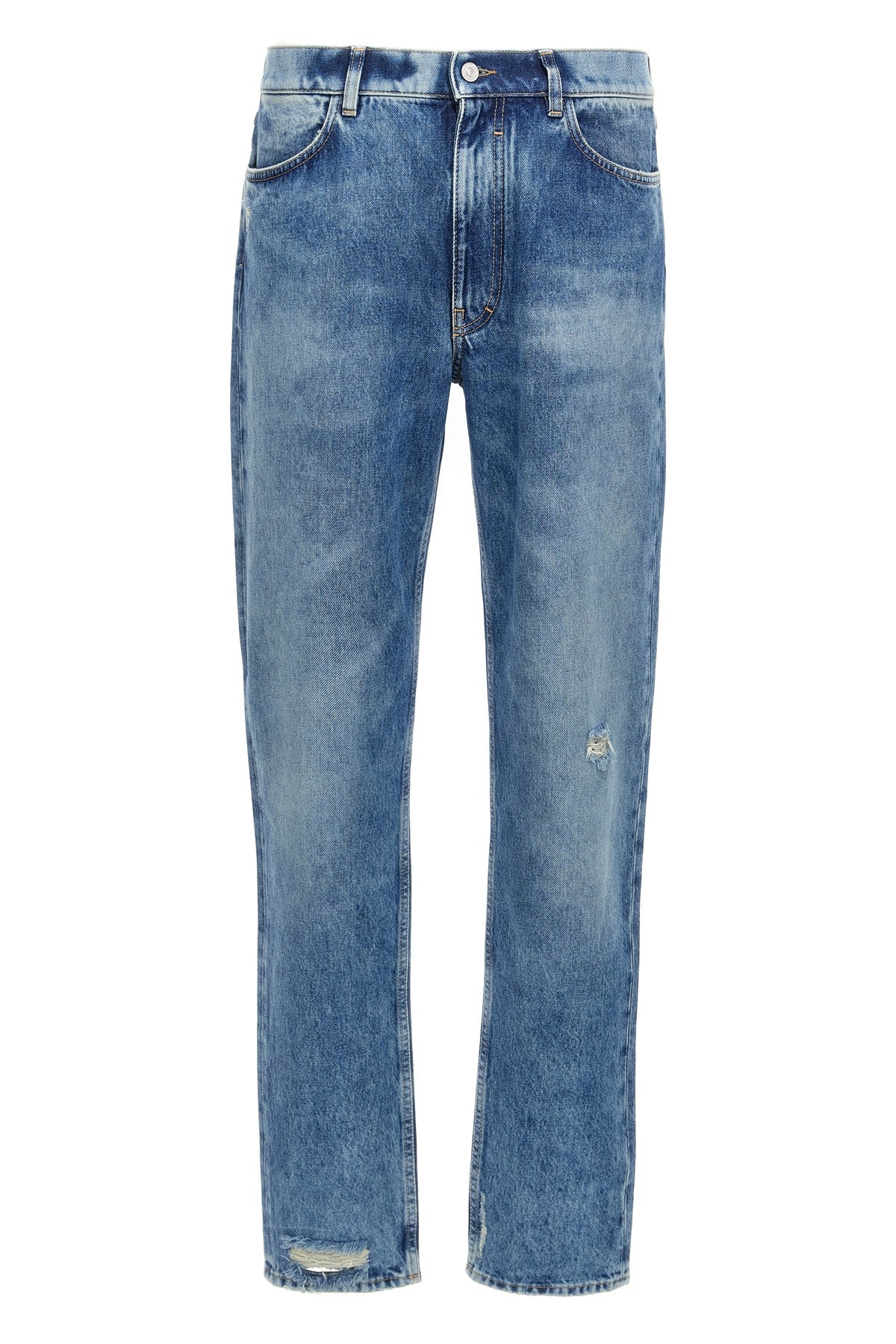 5-pocket cotton denim jeans straight fit