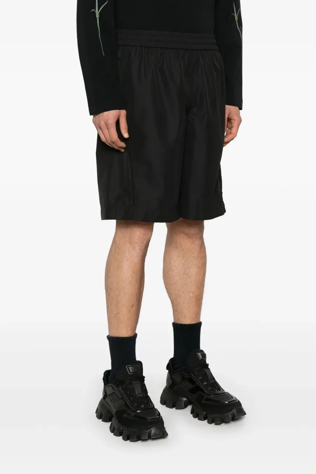 GIVENCHY 48 bermuda shorts in synthetic fabric