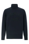 knitted cotton turtleneck sweater