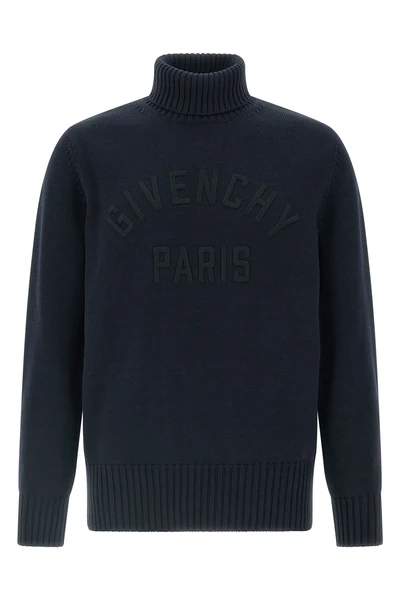 knitted cotton turtleneck sweater