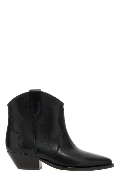 dewina leather ankle boots