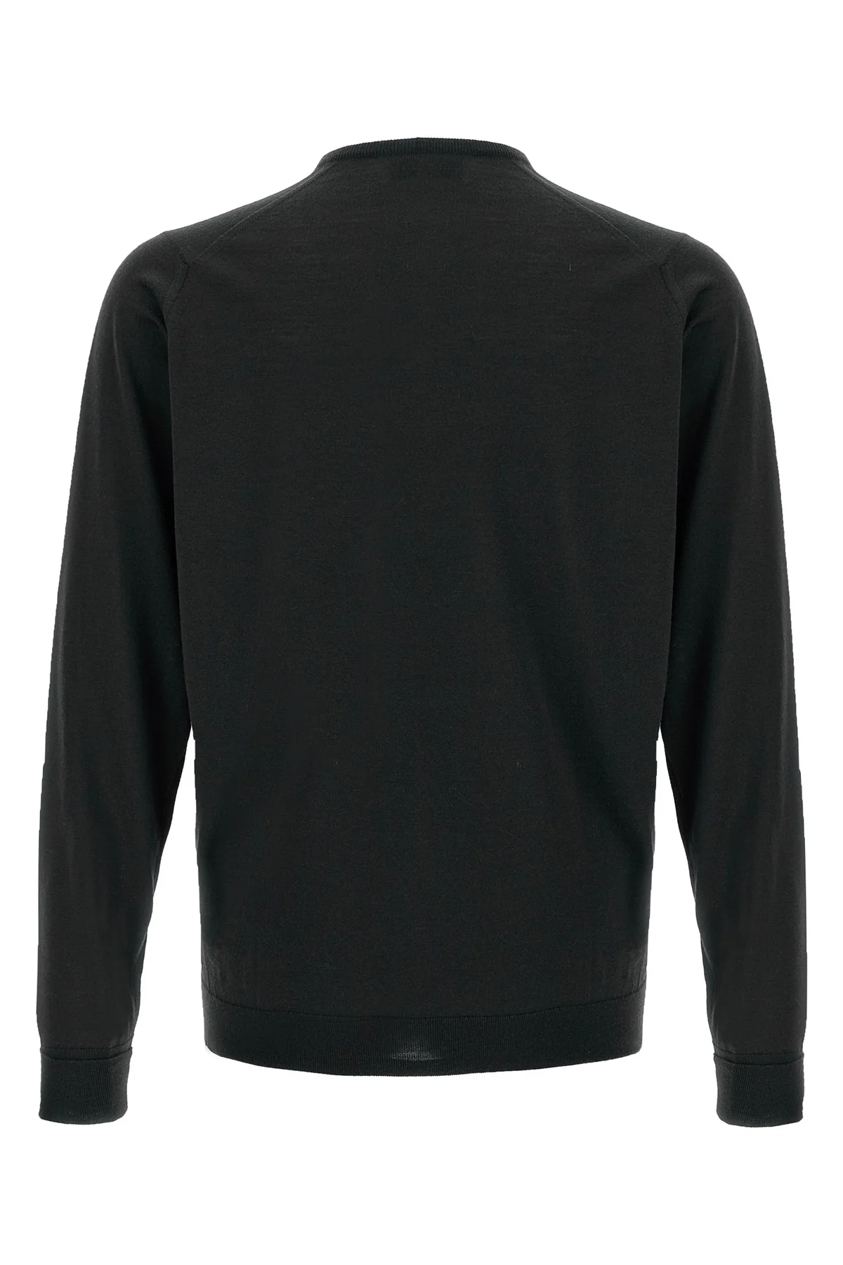 JOHN SMEDLEY S black leather adjustable and removable shoulder strap