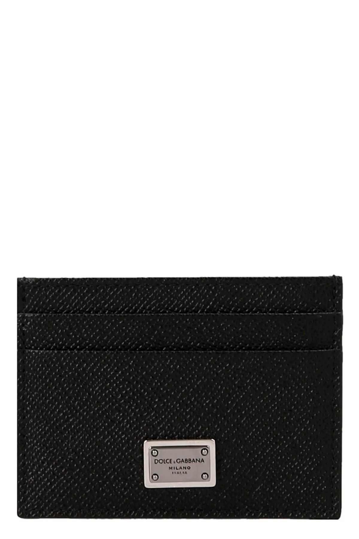 DOLCE amp; GABBANA OS dauphine leather card holder