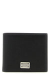 dauphine print calfskin leather wallet