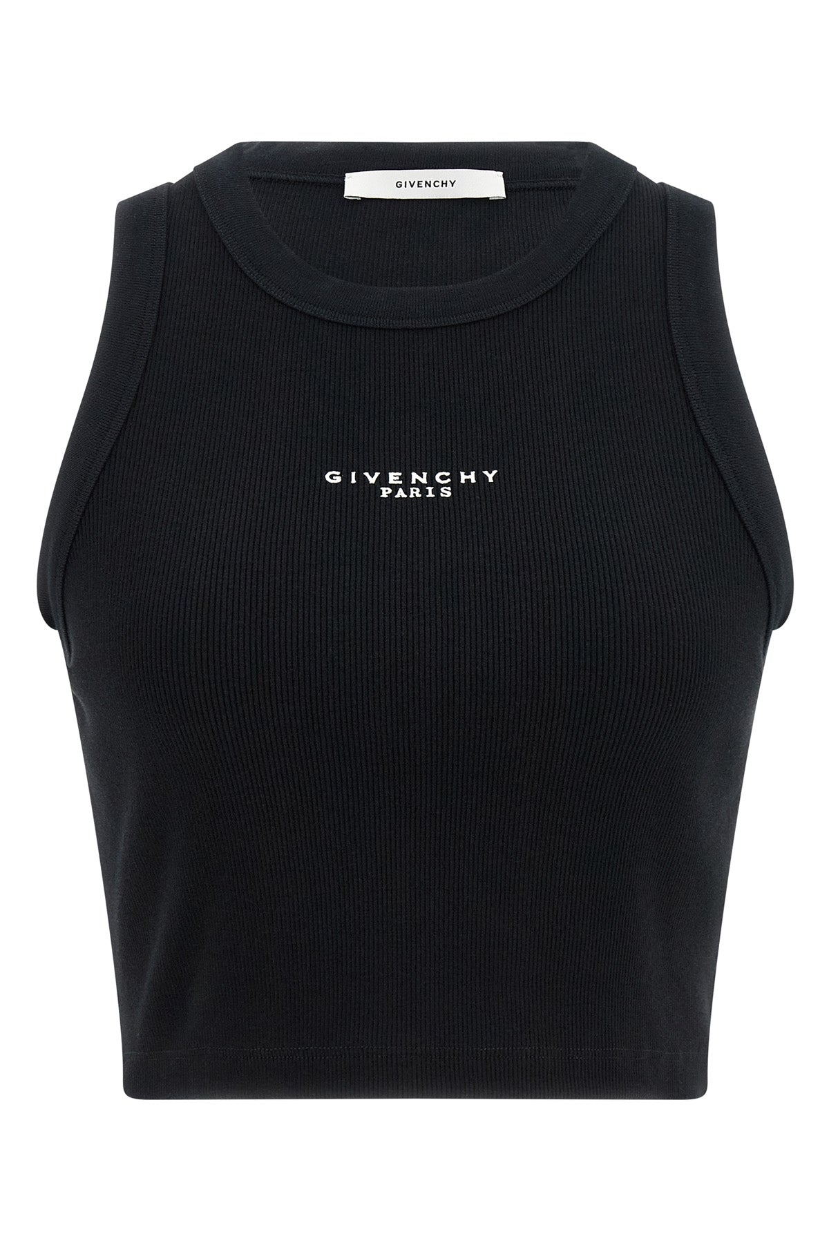 GIVENCHY L ribbed stretch cotton top
