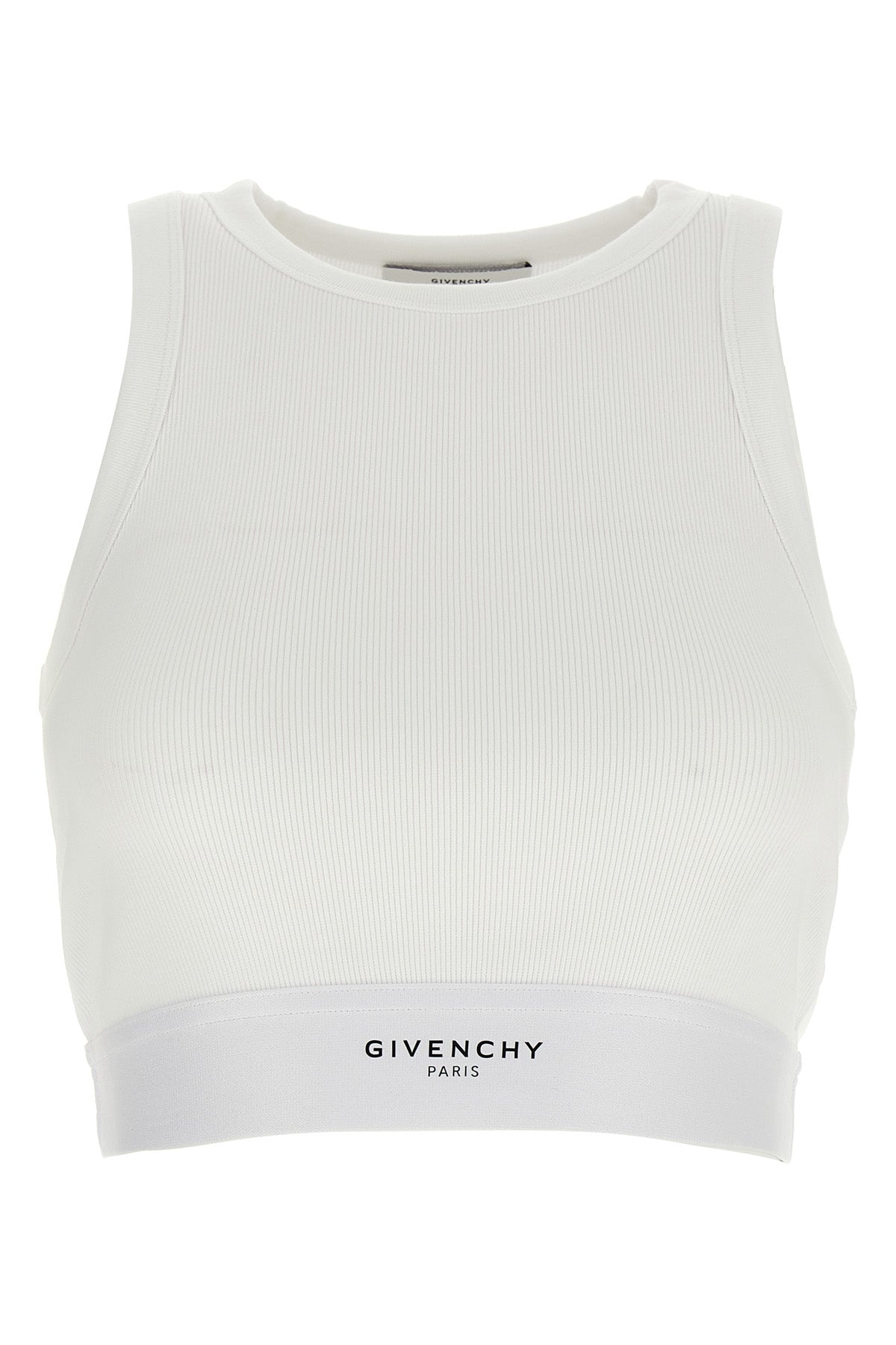 GIVENCHY L micro ribbed cotton tank top