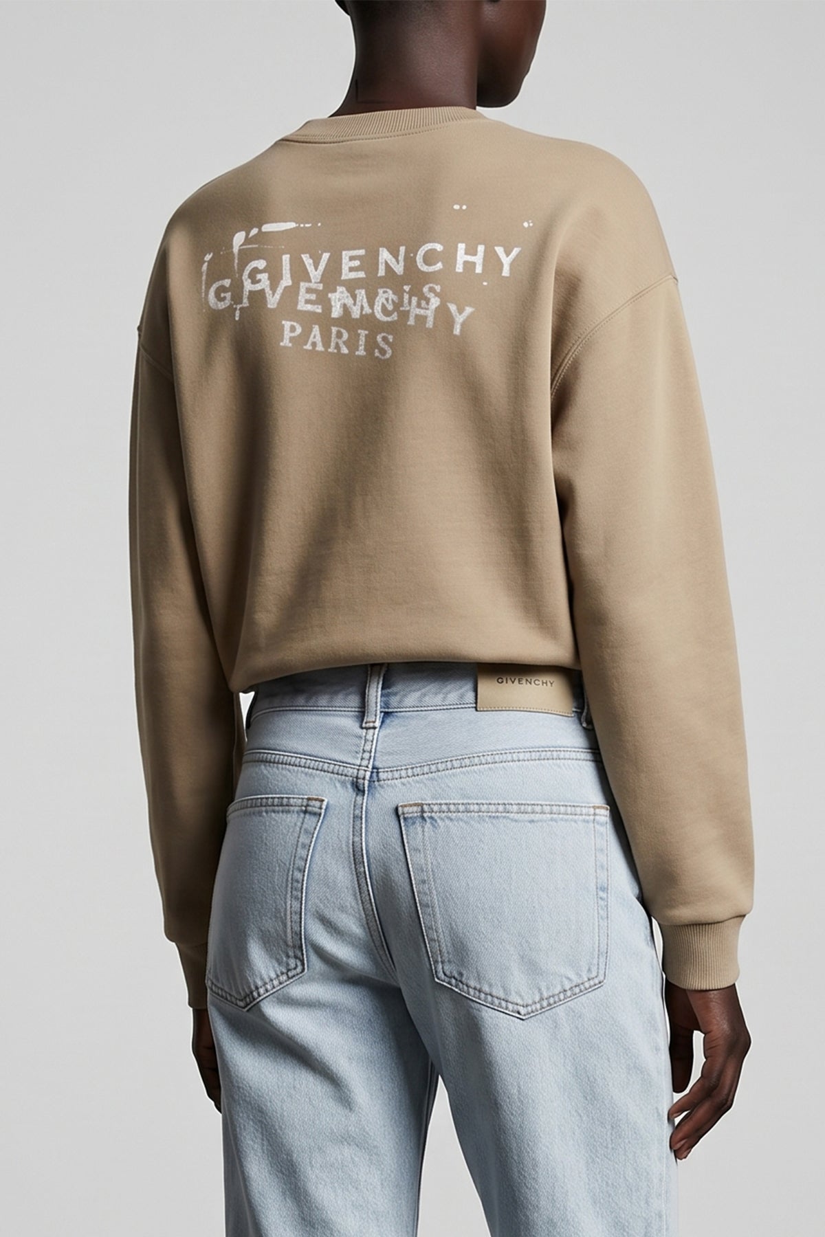 GIVENCHY L brushed cotton sweatshirt