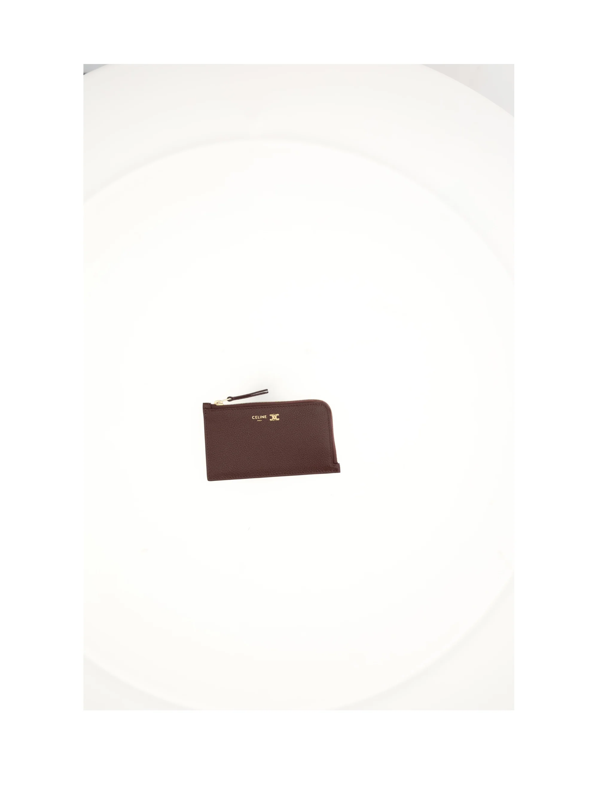 CELINE OS long zipped card holder